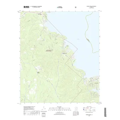 2019 Map of Stephen Creek, 2019 Print