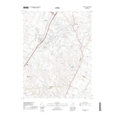 2019 Map of Stephens City, 2019 Print