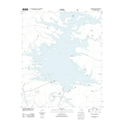 2013 Map of Stephens Gap, 2013 Print