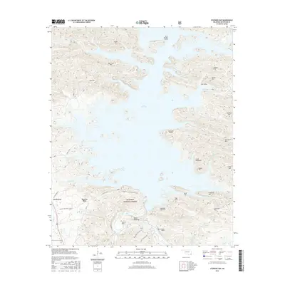 2016 Map of Stephens Gap, 2016 Print