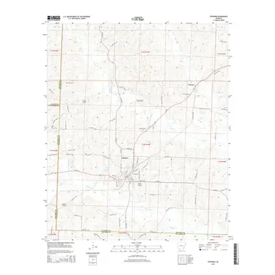 2014 Map of Stephens, 2014 Print