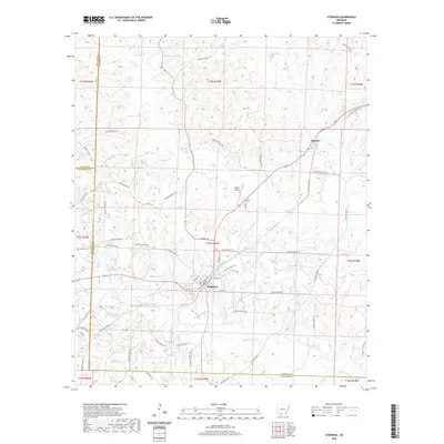 2020 Map of Stephens, 2020 Print