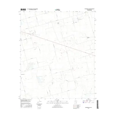 2016 Map of Stephenson Lake, 2016 Print