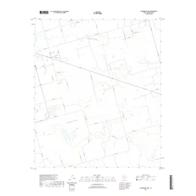 2019 Map of Stephenson Lake, 2019 Print