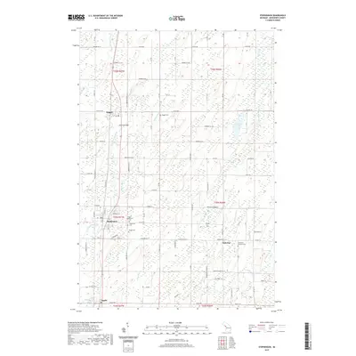 2019 Map of Stephenson, 2019 Print