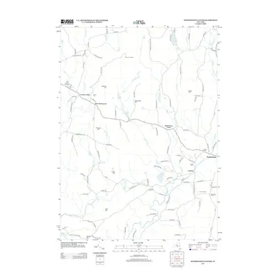 2013 Map of Stephentown Center, 2013 Print