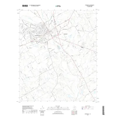 2019 Map of Stephenville, 2019 Print