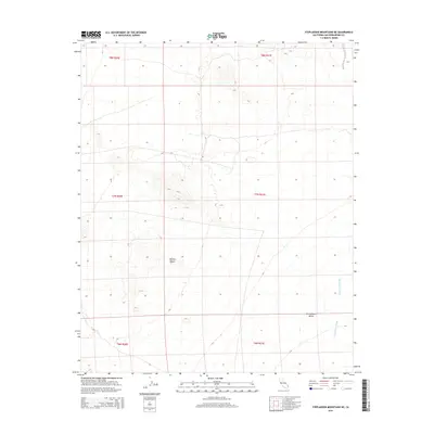 2015 Map of Stepladder Mountains NE, 2015 Print