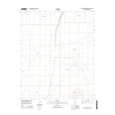 2015 Map of Stepladder Mountains NW, 2015 Print