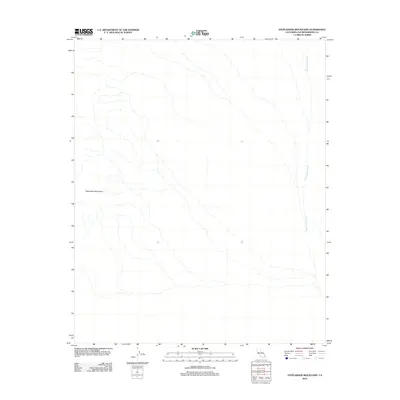 2012 Map of Stepladder Mountains, 2012 Print