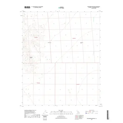 2018 Map of Stepladder Mountains, 2018 Print