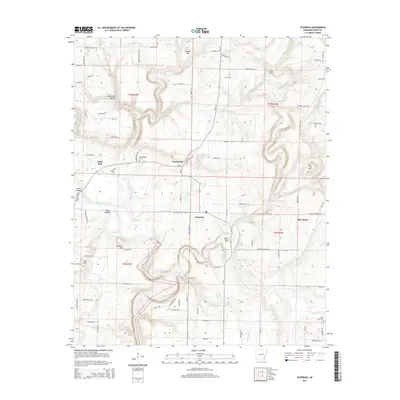 2014 Map of Steprock, 2014 Print