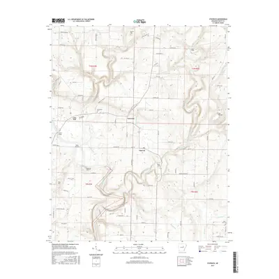 2017 Map of Steprock, 2017 Print