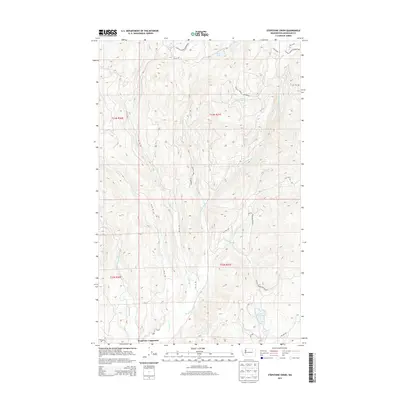 2014 Map of Stepstone Creek, 2014 Print