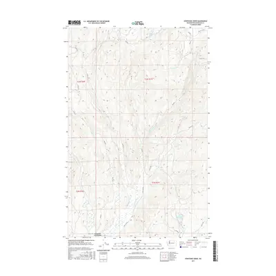 2017 Map of Stepstone Creek, 2017 Print