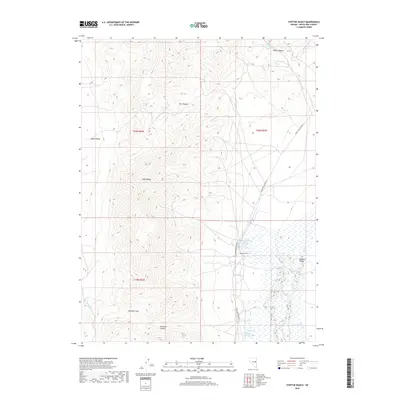 2018 Map of Steptoe Ranch, 2018 Print