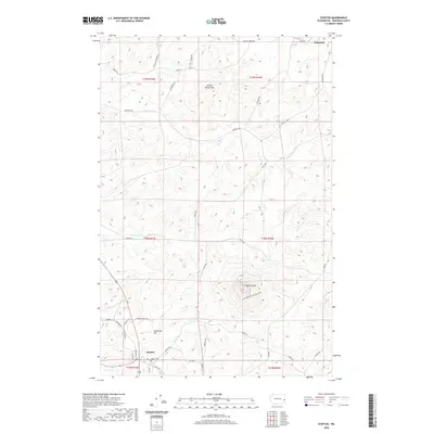 2020 Map of Steptoe, 2020 Print