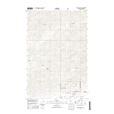 2014 Map of Stequaleho Creek, 2014 Print