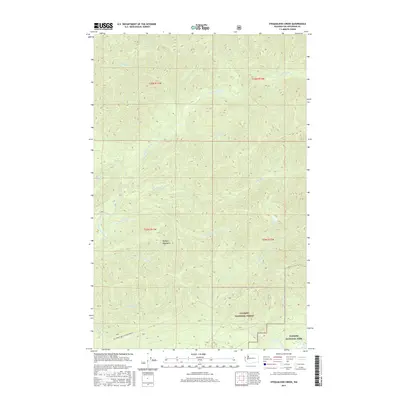 2017 Map of Stequaleho Creek, 2017 Print