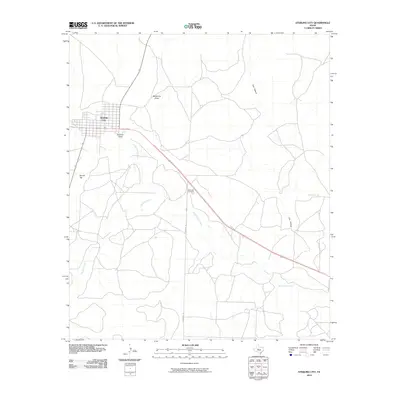2010 Map of Sterling City, 2010 Print