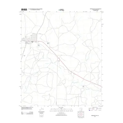 2012 Map of Sterling City, 2012 Print