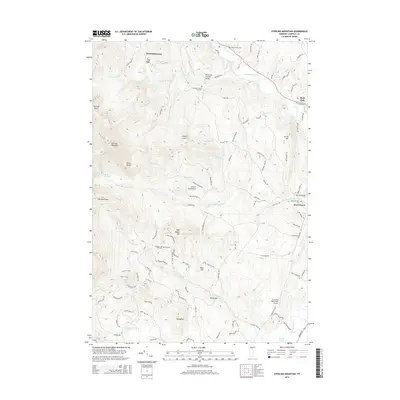 2015 Map of Sterling Mountain, 2015 Print