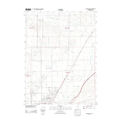 2013 Map of Sterling North, 2013 Print