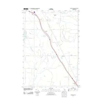 2011 Map of Sterling NW, 2011 Print