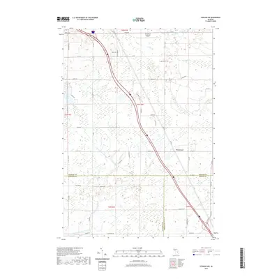 2019 Map of Sterling NW, 2019 Print