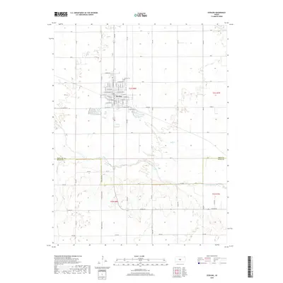 2018 Map of Sterling, 2018 Print