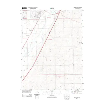 2013 Map of Sterling South, 2013 Print