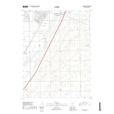 2019 Map of Sterling South, 2019 Print