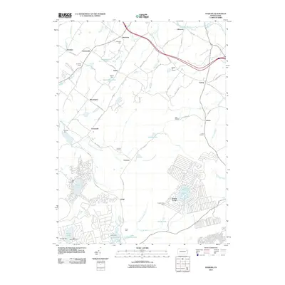 2010 Map of Sterling, 2010 Print