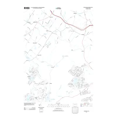 2013 Map of Sterling, 2013 Print