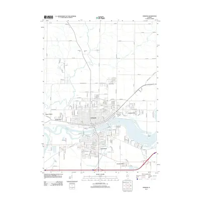 2012 Map of Sterling, 2012 Print