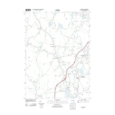 2012 Map of Sterling, 2012 Print