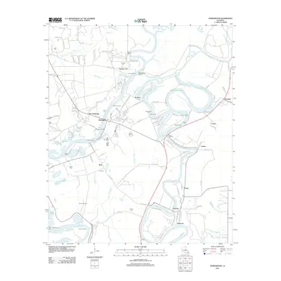 2012 Map of Sterlington, 2012 Print