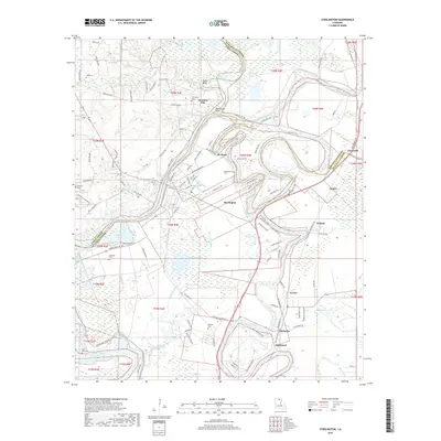 2018 Map of Sterlington, 2018 Print