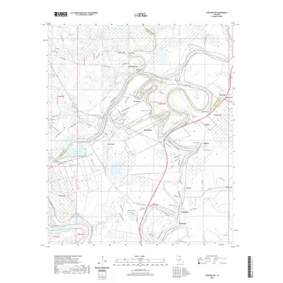 2020 Map of Sterlington, 2020 Print