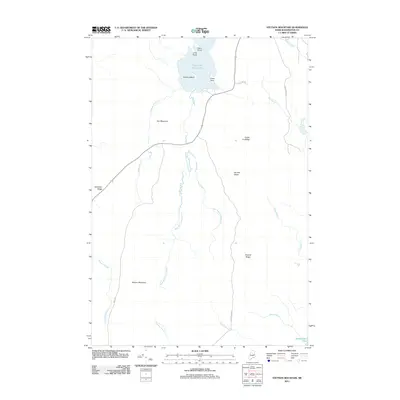 2011 Map of Stetson Mountain, 2011 Print
