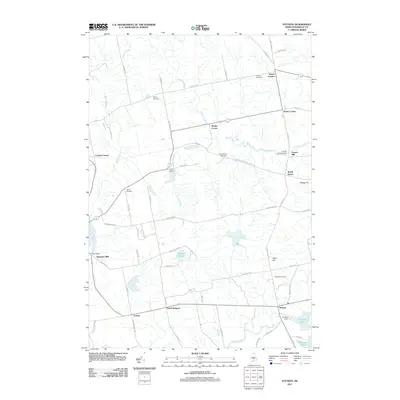 2011 Map of Stetson, 2011 Print