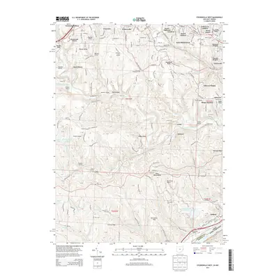2013 Map of Steubenville West, 2013 Print