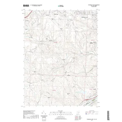 2019 Map of Steubenville West, 2019 Print