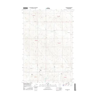 2017 Map of Steve Forks, 2017 Print