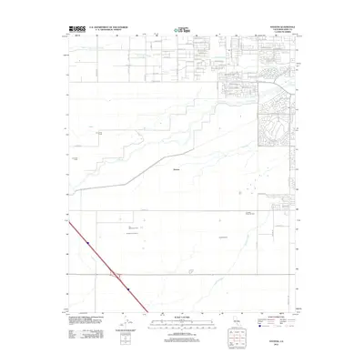 2012 Map of Stevens, 2012 Print