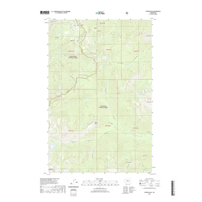 2020 Map of Stevens Pass, 2020 Print
