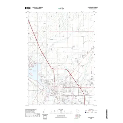 2018 Map of Stevens Point, 2018 Print