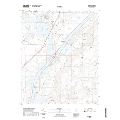 2018 Map of Stevenson, 2018 Print