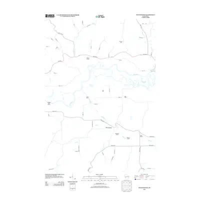 2013 Map of Stevenstown, 2013 Print