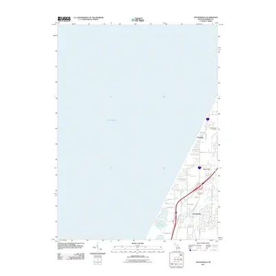 2011 Map of Stevensville, 2011 Print